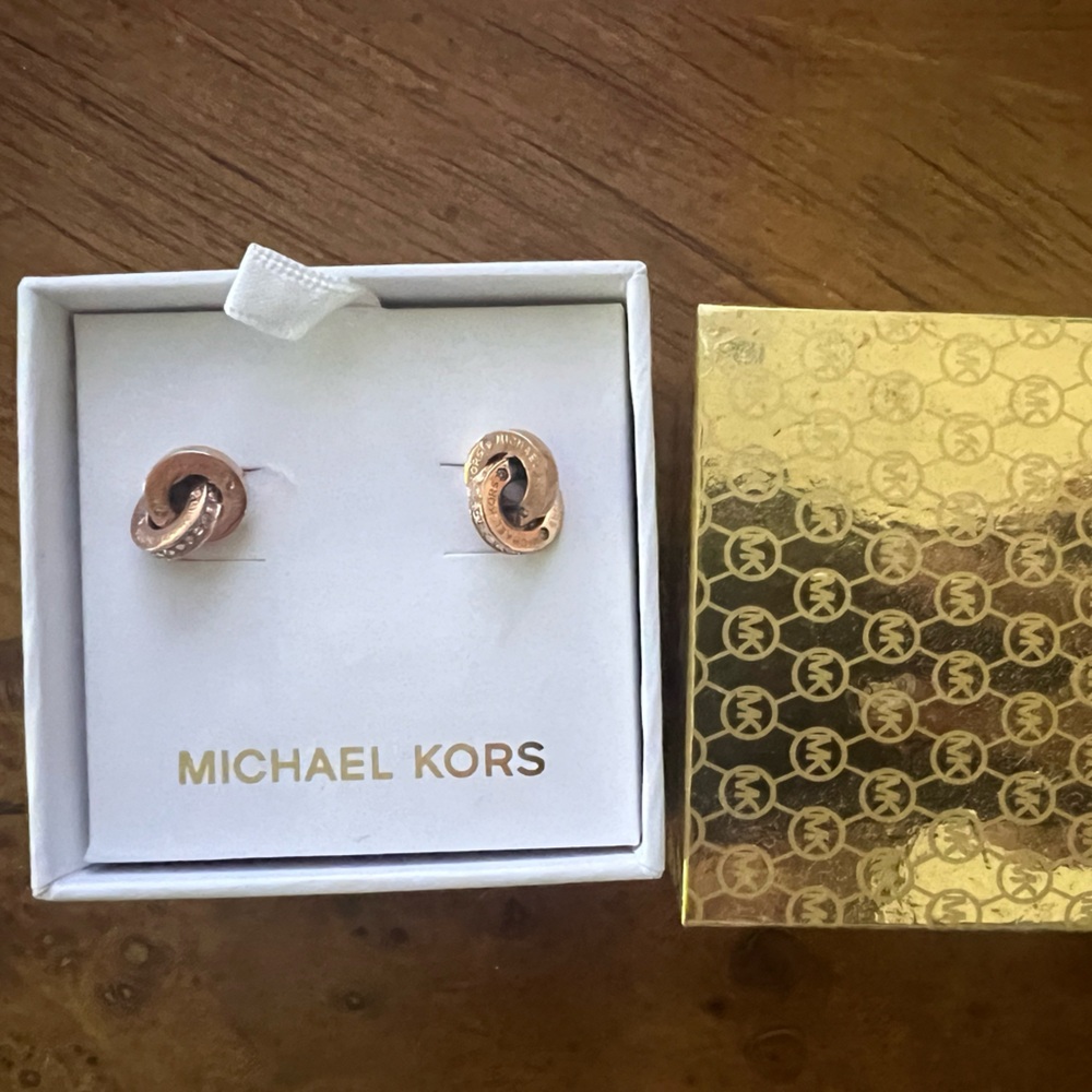 Michael Kors earrings new in box
